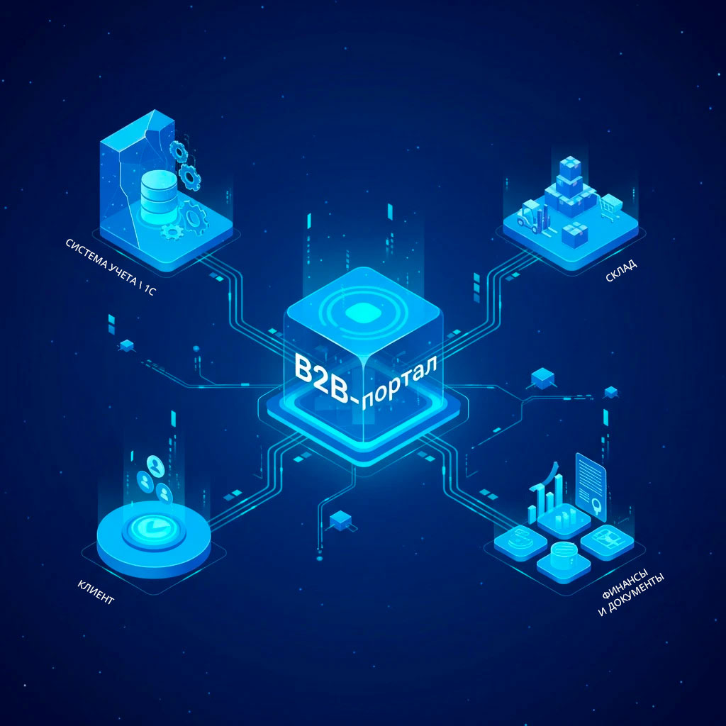 B2B-портал дистрибьютора продуктов питания — личный кабинет оптового клиента