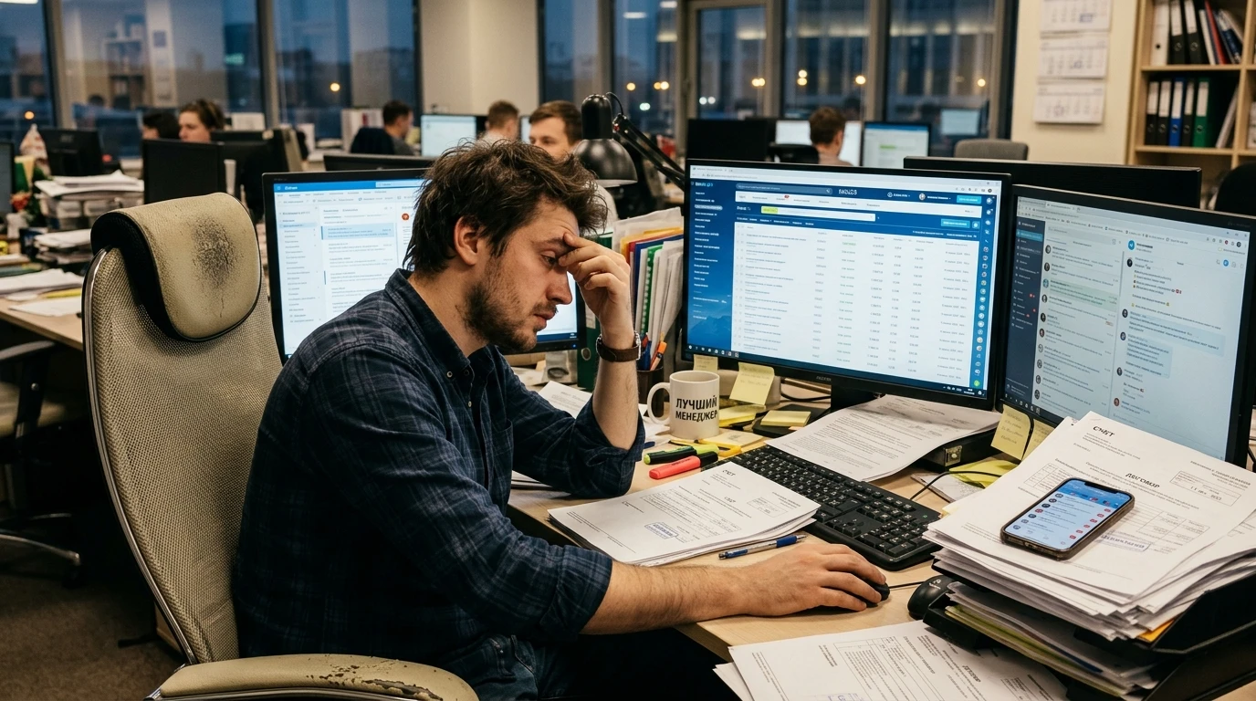 Схема автоматизации оптовых продаж — иллюстрация к материалу в Т-Ж